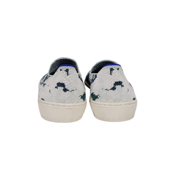 Rothy’s Sea Green Shibori Original Slip On Sneaker Size 8 - Picture 4 of 8